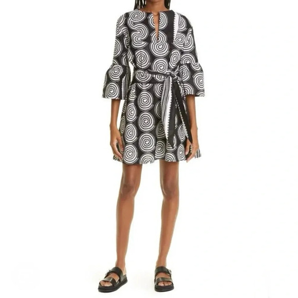 The Oula Company Abstract Print Shift Dress - Picture 1 of 5